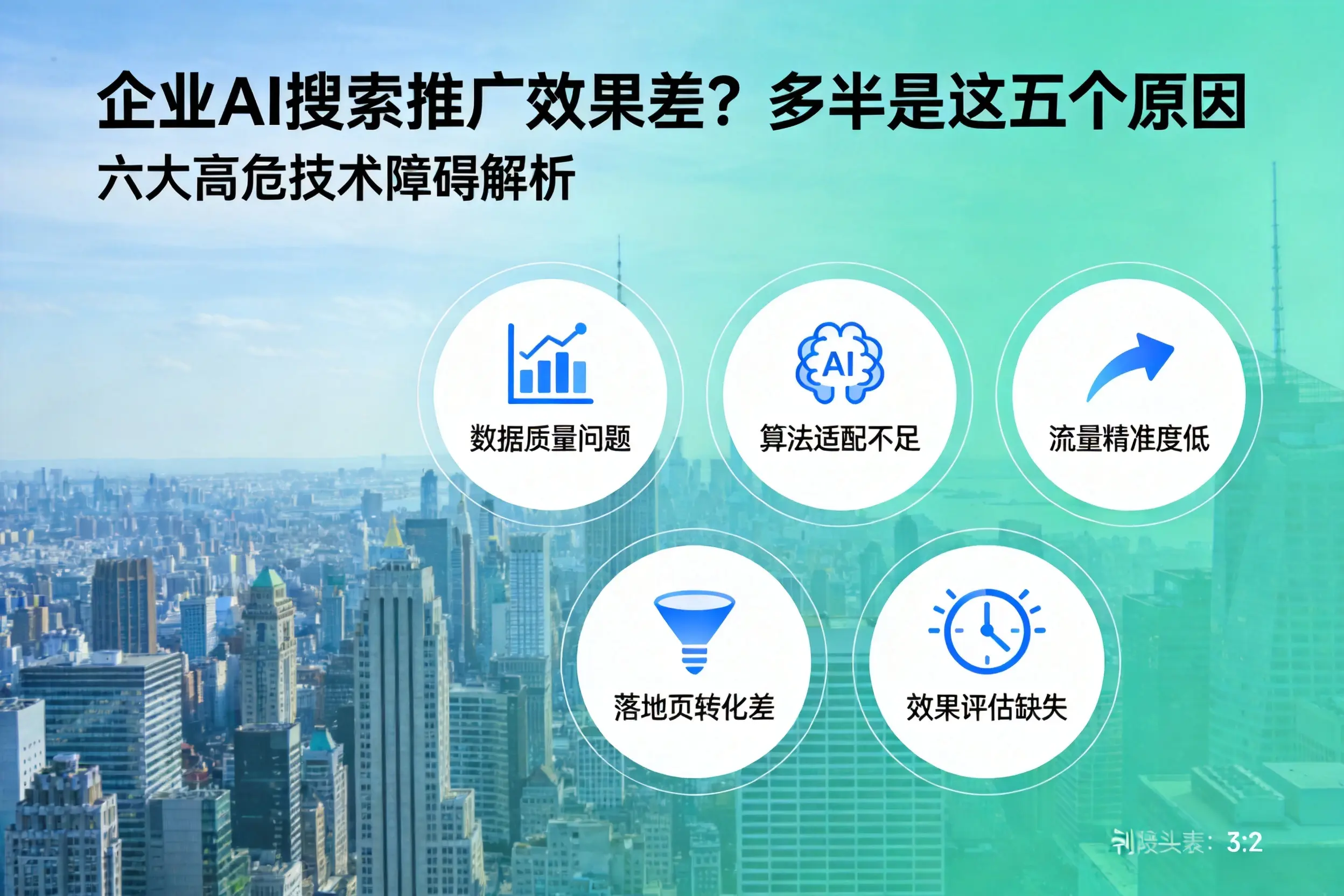 大竹企业AI搜索推广效果差?多半是这五个原因