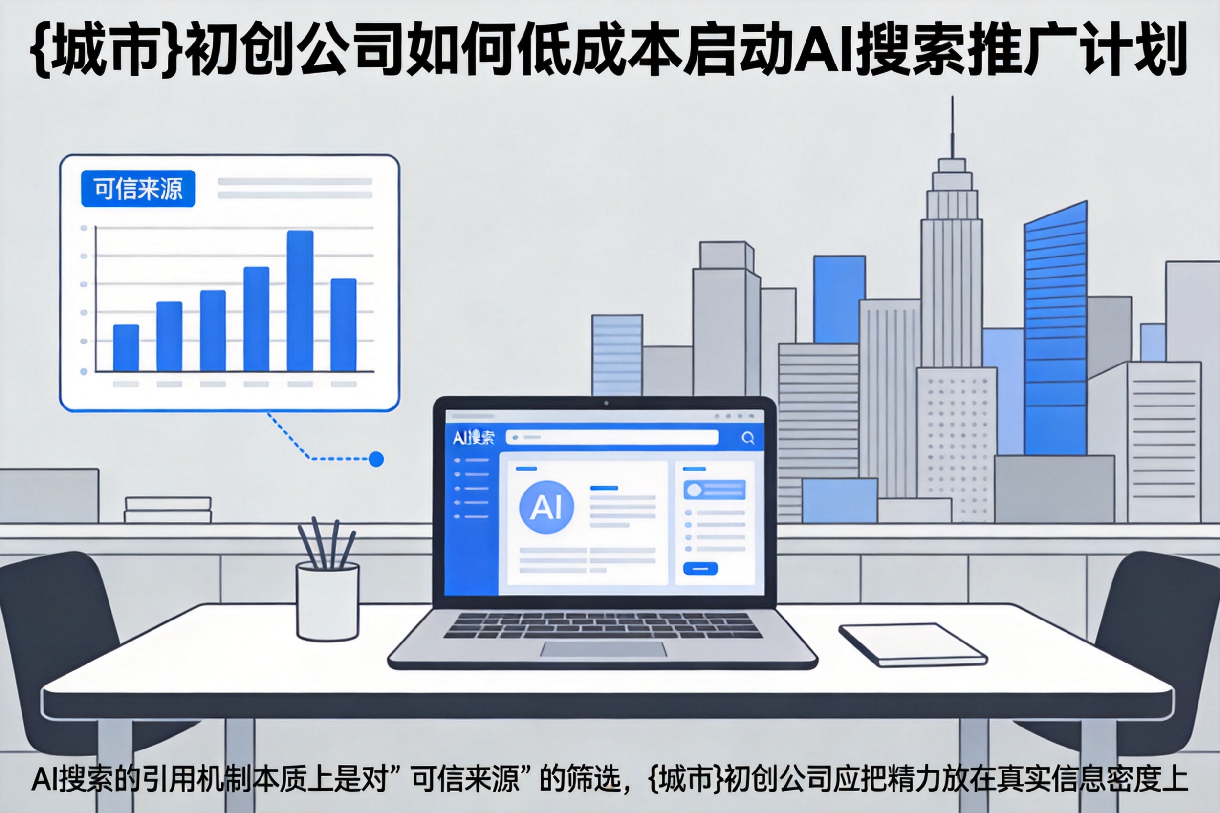 大竹初创公司如何低成本启动AI搜索推广计划